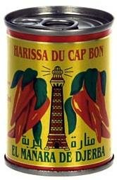 A tin of North African harissa paste